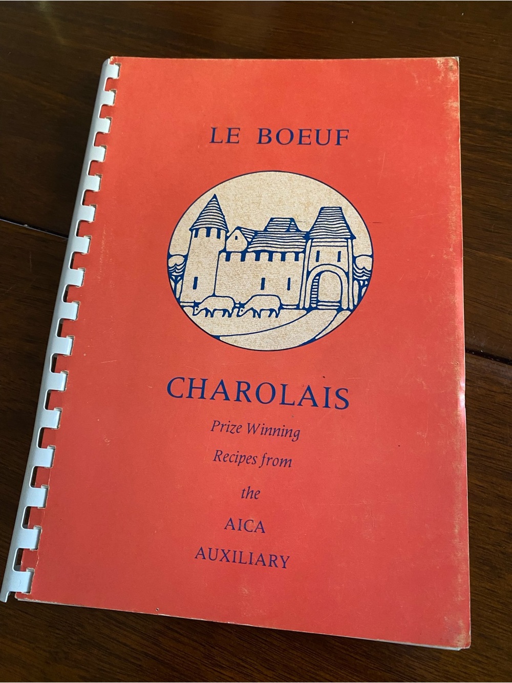 Le Boeuf Charolais 1960 MCM Prize Winning Cookbook Recipes from AICA Auxiliary